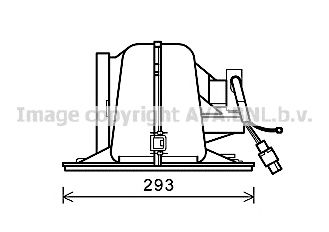 AVA QUALITY COOLING rt8613 -  Электродвигатель, вентиляция салона